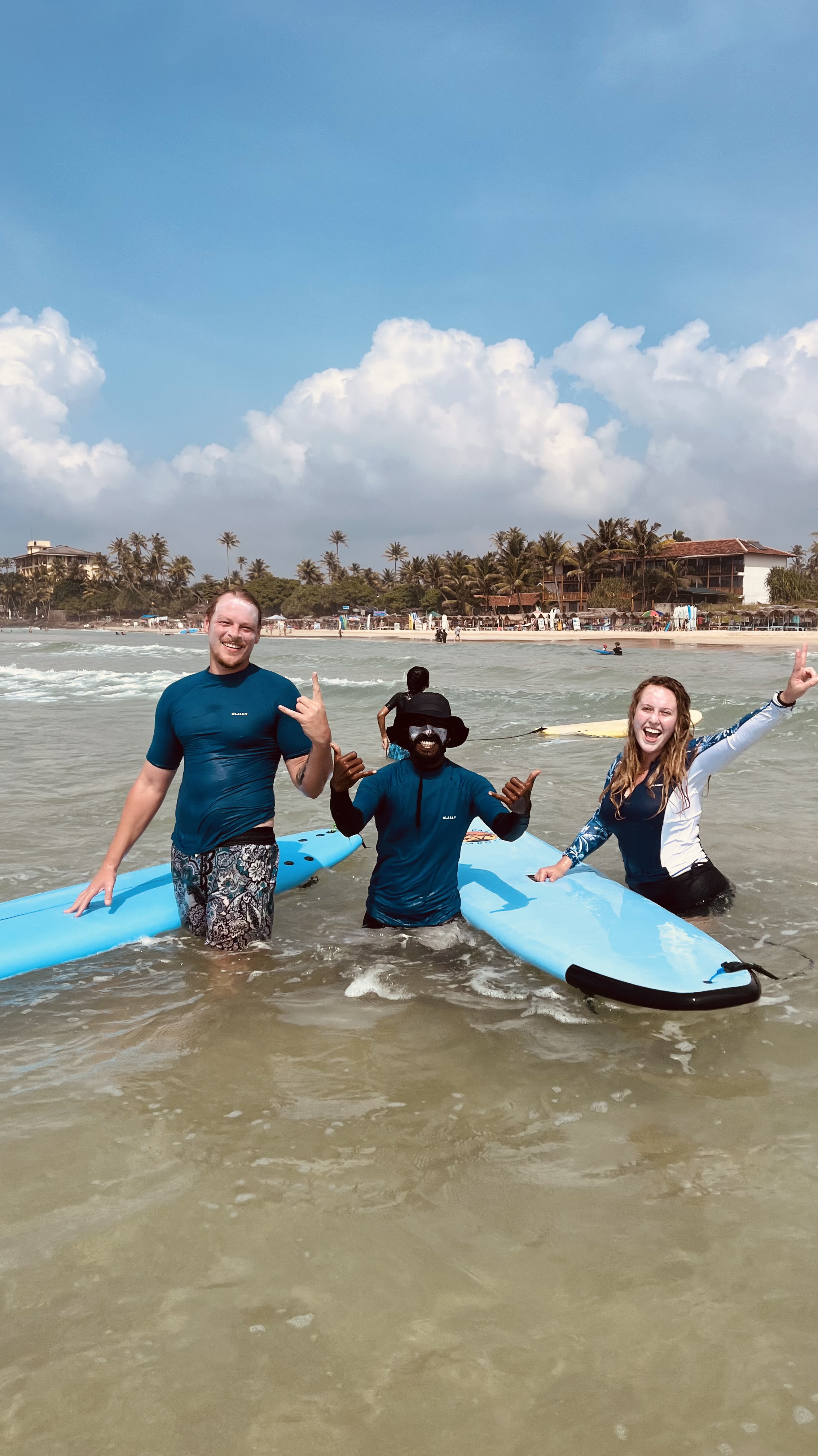 Surfing Ahangama